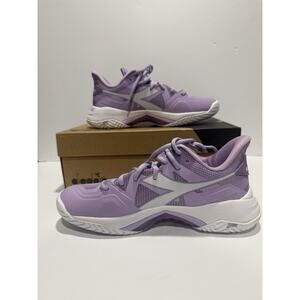 Size 9.5 -Diadora B.Icon 2 All Ground 101.179103.C4660 Women Purple Tennis Shoes